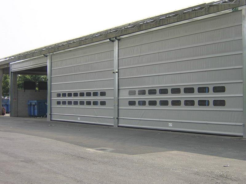 Fold Up Pvc Industrial Doors Pack Industry Bmp