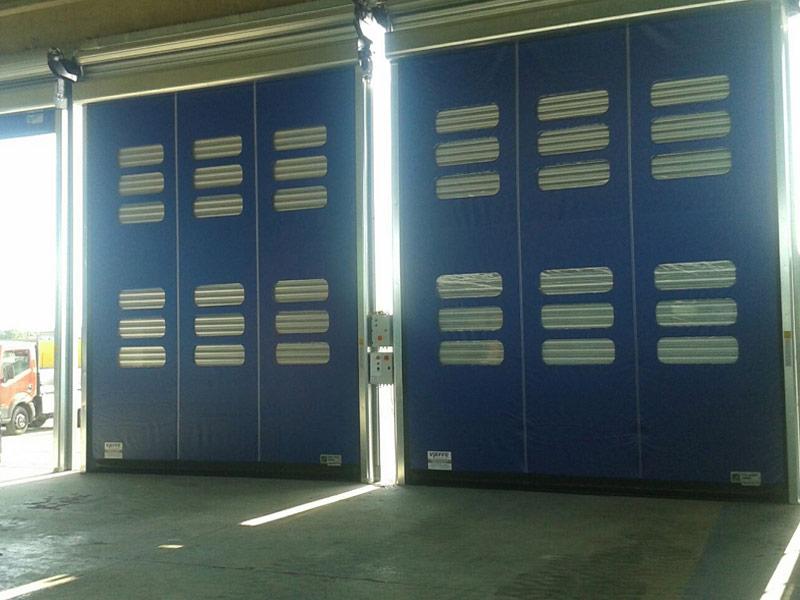 Industrial Roll Up Door Komby Roller Shutter Pvc Rapid