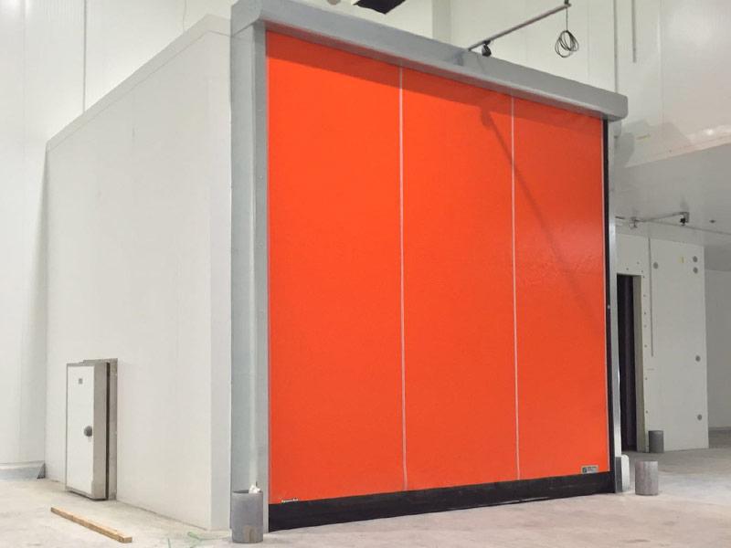 Roll Up Freezer Doors Insulated High Speed Doors Frigo2 Bmp