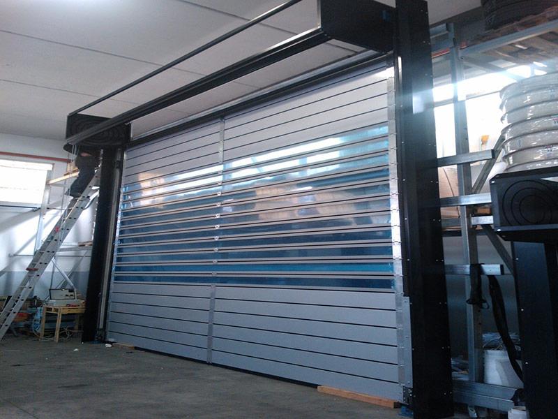 High Speed Roll Up Doors For Cold Storage Insulated