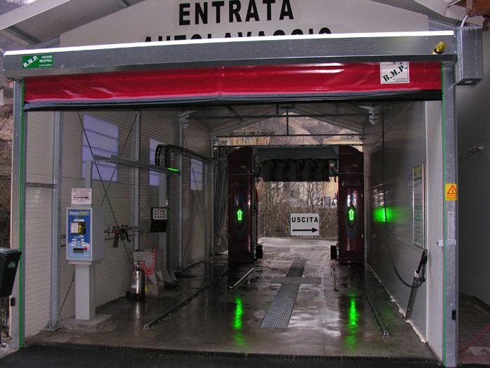 SelfRepairing High Speed Car Wash Doors Dynamicroll Wash BMP