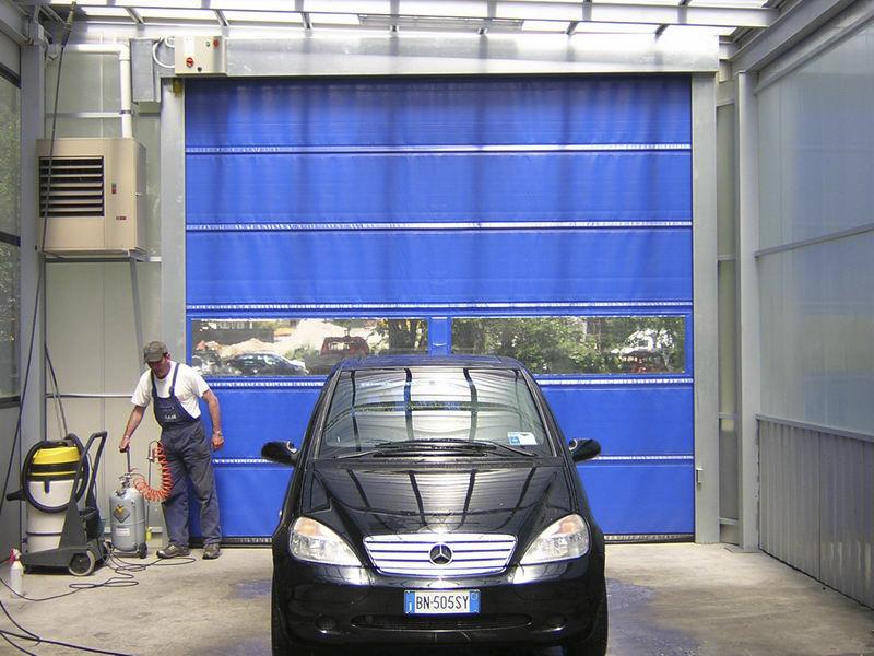 SelfRepairing High Speed Car Wash Doors Dynamicroll Wash BMP