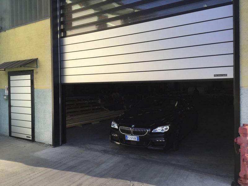 High Speed Roll Up Doors For Cold Storage Insulated Industrial Doors