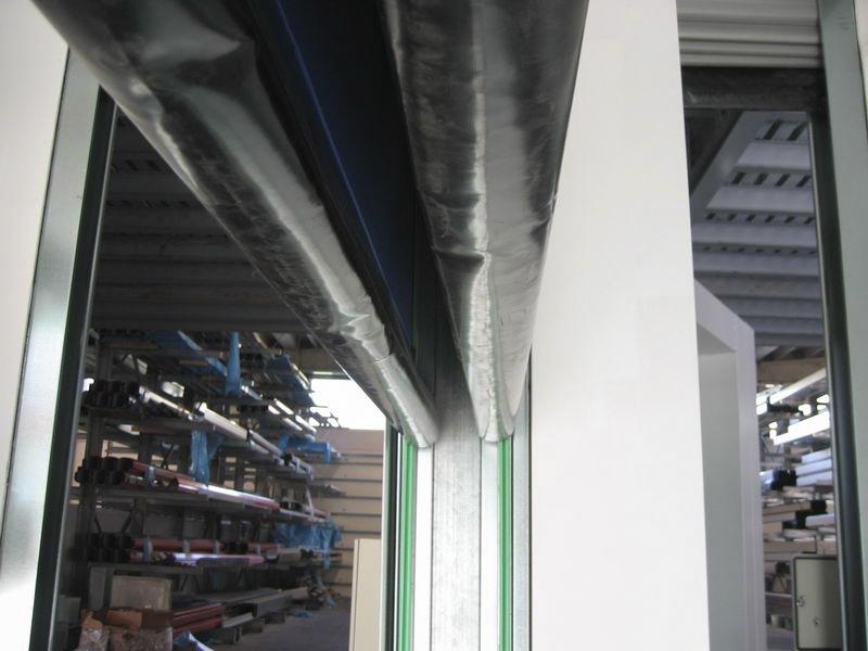 insulated self-repairing door Frigo1 safety edge