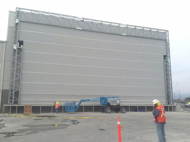 Puertas apilables rapidas Megapack - Puerta nave industrial - BMP